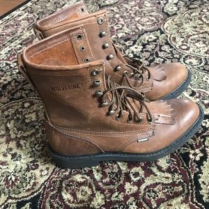 Wolverine lace up boots, NWOT